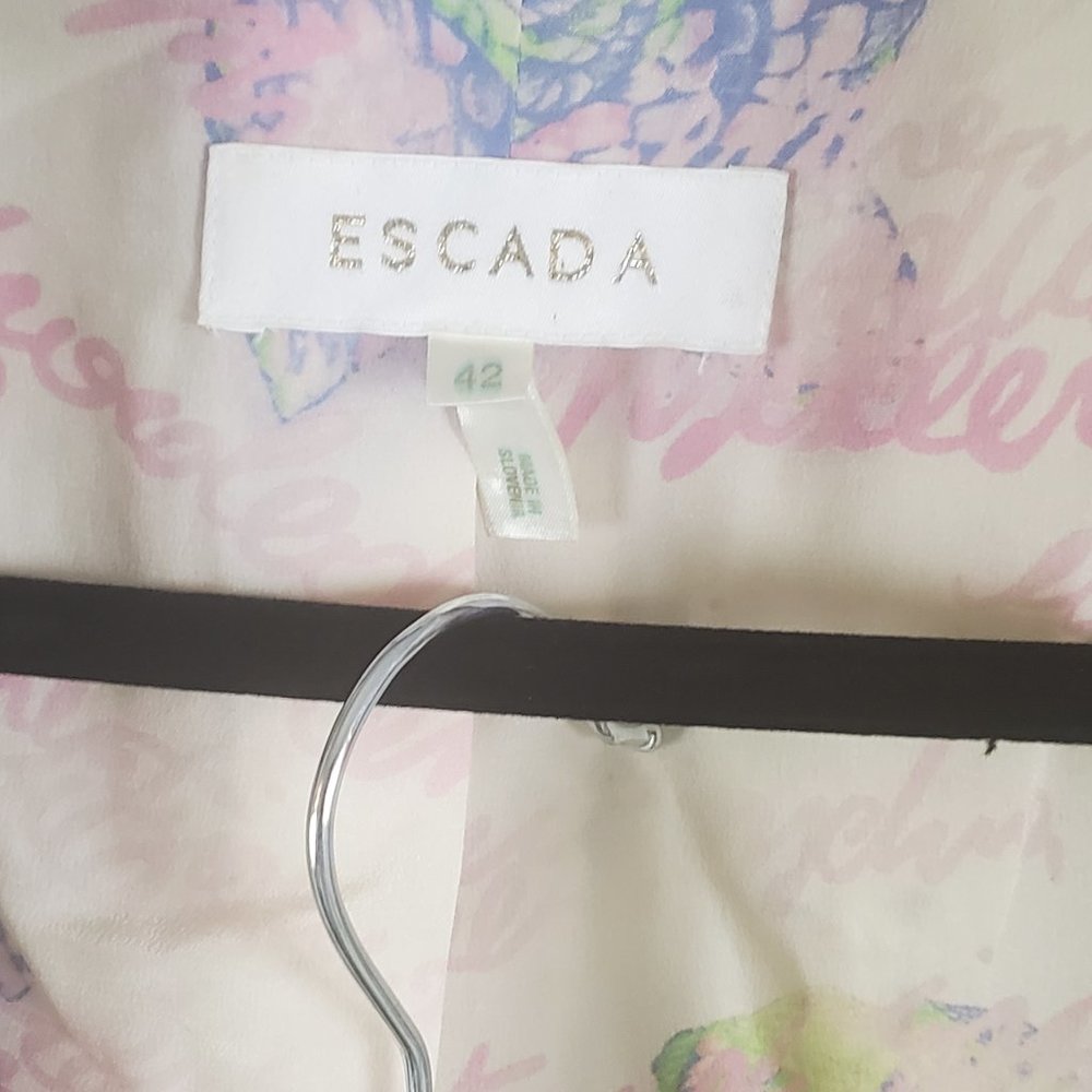 AUTHENTIC VINTAGE SPRING TWEED ESCADA SUIT - Picture 2 of 6
